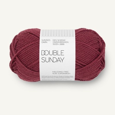 DOUBLE SUNDAY von SANDNES GARN - RUSTIC ROSE (4353) - 50 g / ca. 108 m Wolle