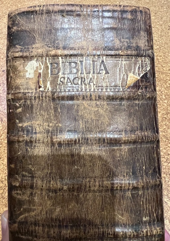Biblia sacra, Bible allemande, 1742
