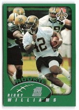 2002 Topps #351 Ricky Williams Rookie New Orleans Saints