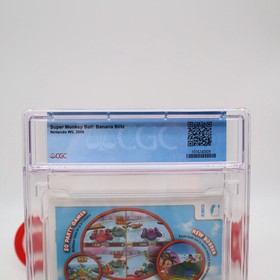 Nintendo Wii SUPER MONKEY BALL: BANANA BLITZ - CGC GRADED 9.4 A! NEW & Sealed!
