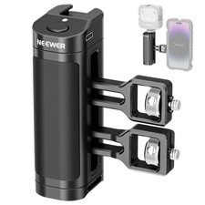 NEEWER Side Handle Grip Wireless Remote Shutter for Smartphone Cage PA005E
