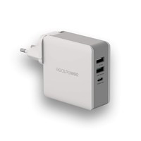 Realpower Deskcharge-65 Travel USB C LadegeräT 65W Power Delivery, USB-C Netztei