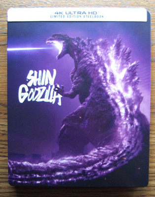 Shin Godzilla Limited Edition Steelbook (4KUHD+Blu-Ray) Never Watched!