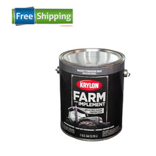 Krylon Farm Implement Massey Ferguson Gray High Gloss Enamel Paint 1 Gallon Krylon Farm Implement Massey Ferguson Gray High Gloss Enamel Paint 1 Gallon