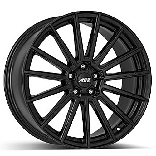AEZ Alufelge ATLANTA BLACK 8.0J x 19 Zoll glossy black - Bild 1 von 2