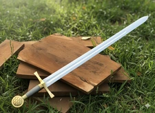 Custom Handmade Excalibur Sword Legend of King Arthur  Replica Sword Collectable