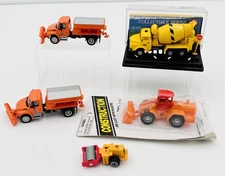 2 Boley International 4900 Dump Truck Smart Toys Cement Truck Bomag Road Roller