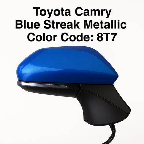 NEW BLUESTREAK Passenger Side Power Mirror 18-20 Toyota Camry Heat, Signal, BSM