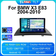 For BMW X3 E83 2004-2010 Car Radio GPS Navigator Stereo Multimedia Player Screen