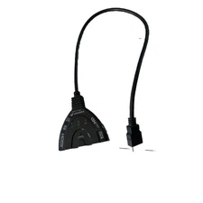 Fosmon 3x1 3 Port 4K UHD HD TV Compact HDMI Switch Hub Splitter Adapter