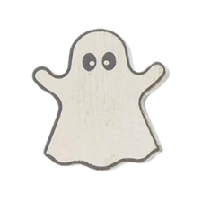 Transpac Seasonal Welcome Sign Magnets, Interchangeable - Ghost