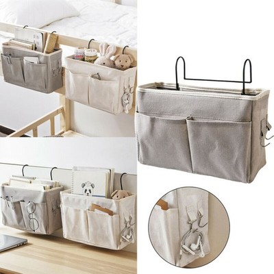 Caddy Hanging Organizer Bedside Storage Bag for Bunk and Dorm Rooms Bed Rai ZR