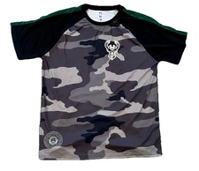 Milwaukee Bucks — UNK Camo T-Shirt — Size Men’s XL