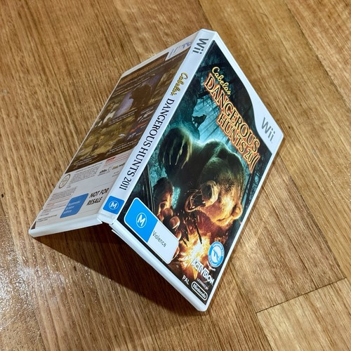 Cabela's Dangerous Hunts 2011 - Nintendo Wii Boxed Top Shot Elite + Game - Picture 9 of 12