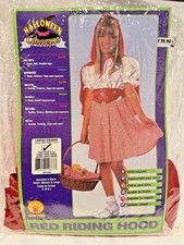 Kids Girls -Rubies Red Riding Hood Halloween Costume Size Large 12-14