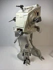 Vintage Star Wars AT-ST Nearly Complete 1982 ROTJ Scout Walker W/ Driver