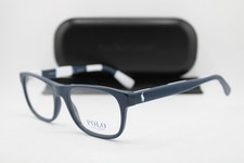 NEW POLO RALPH LAUREN PH 2240 5906 BLUE WHITE AUTHENTIC EYEGLASSES 54-18
