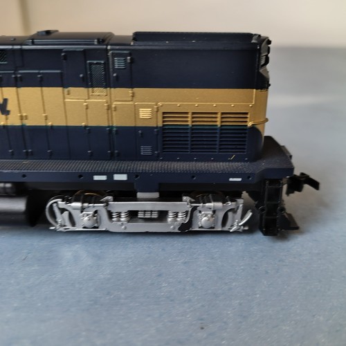 Locomotiva blu e oro "MONON" Lima Made In Italy - Foto 4 di 14