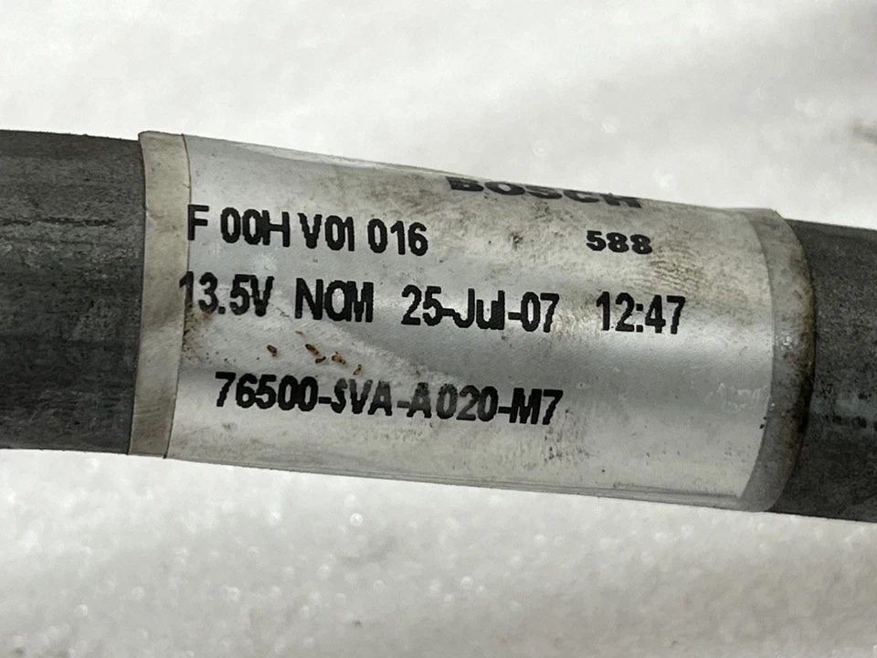 Honda Civic 2007 cupé motor limpiaparabrisas con acoplamiento Foto 4 de 4