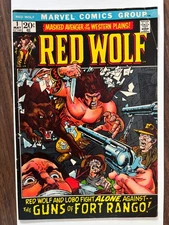 Red Wolf #1 (Marvel Comics May 1972)  VG