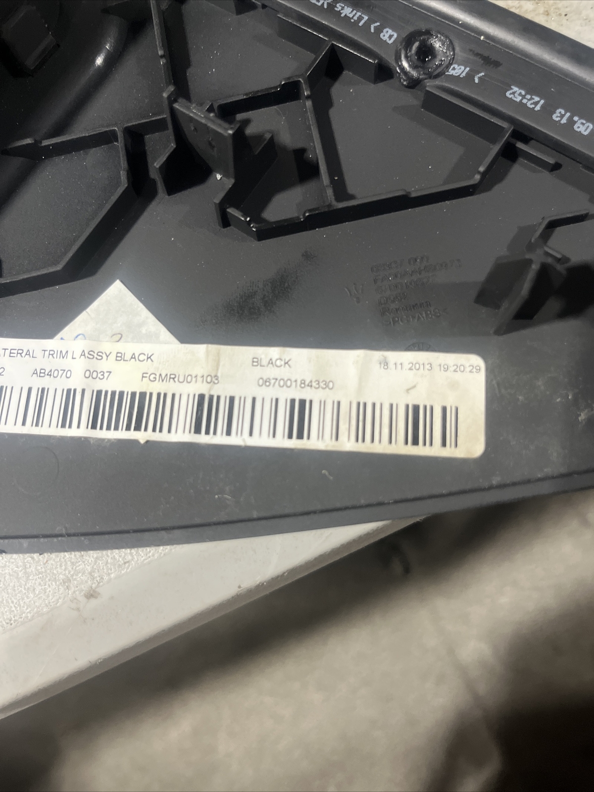 💎 2014 - 2021 MASERATI GHIBLI DASH LEFT SIDE END CAP TRIM COVER OEM 06700184330