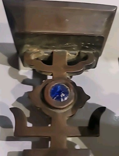 Seltene Vintage Bronze Chinesische Kerzenständer - Bild 9 von 10