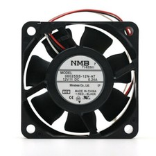 NMB 06025SS-12N-AT 6025 12V 0.24A 6CM / cm ball cooling fan