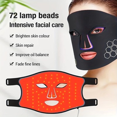 Red light and blue light effect 4 kinds of light therapy mask