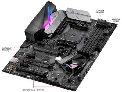 ASUS ROG STRIX X370-F GAMING AM4 SATA 6Gb/s USB 3.1 HDMI ATX AMD Motherboard