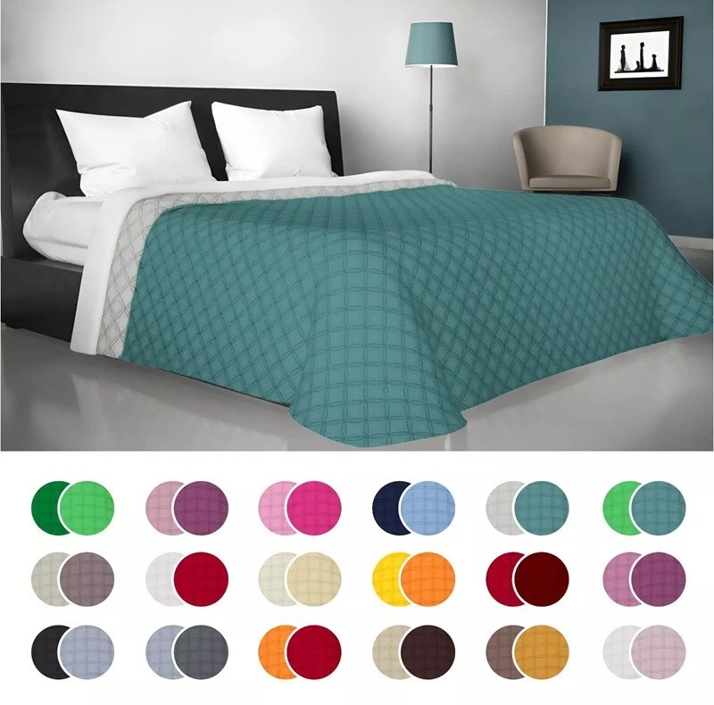 VITERBO BIANCHERIA Copriletto Estivo e Primaverile Leggero Trapuntino Double Face Made In Italy