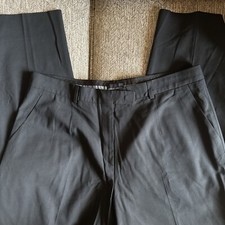 Vintage Giorgio Armani  Wool Blend Straight Pants Sz 48 34 X 29 High Rise