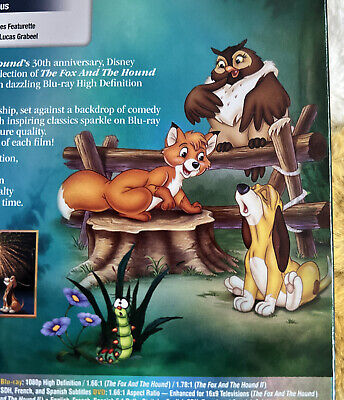 Disney The Fox and the Hound DVD + Bluray 30th Anniversary Disney The Fox and the Hound DVD + Bluray 30th Anniversary