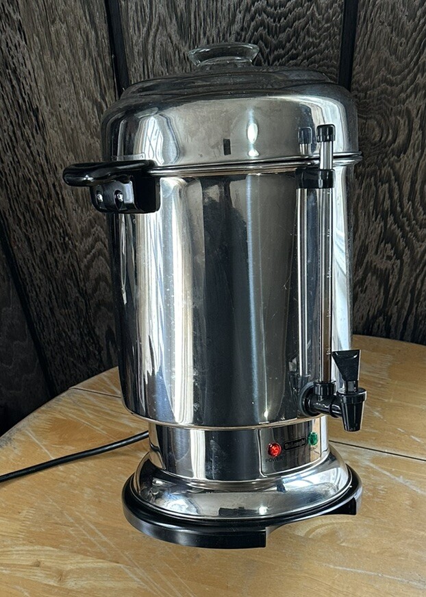 Delonghi Ultimate Coffee Urn 60 Cup Commercial Stainless Steel Maker