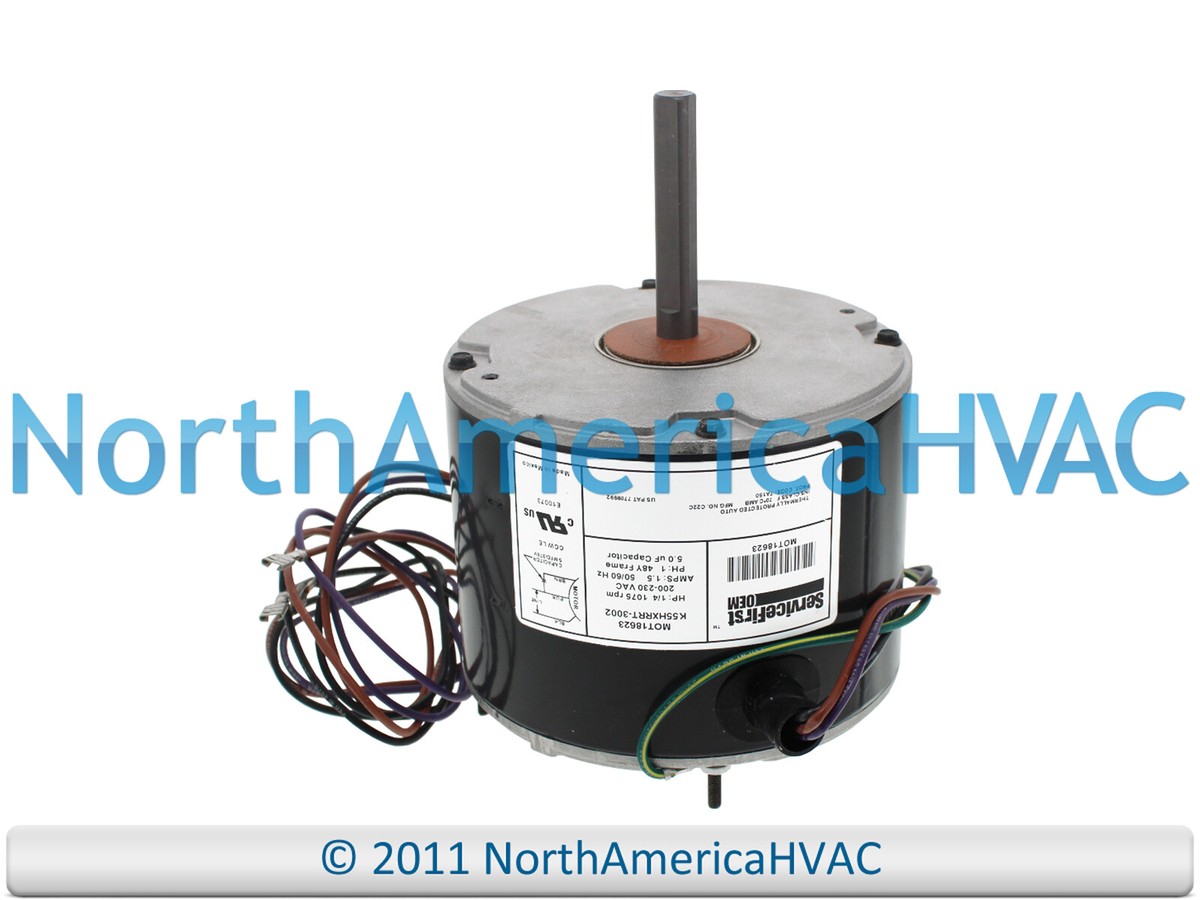 OEM Trane American Standard Condenser FAN MOTOR 1/4 HP 200