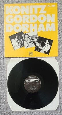 LEE KONITZ,DEXTER GORDON & KENNY DORHAM-SELF TITLED-UK REISSUE LP ON PRT RECORDS