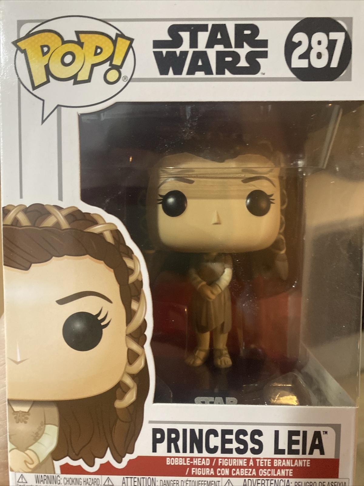 Funko Pop! Star Wars Return Of Jedi PRINCESS LEIA #287 Vinyl Bobble-Head Figure