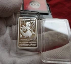 Pokemon 1/2 Oz Mewtwo .999 Pure Silver Art Bar {Proof}  Rare Trading Card S/N