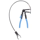 Ratcheting Button Connector Pliers 23" Long Cable Jaws range from 3mm to 32mm