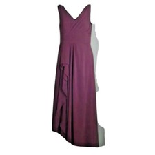 Azazie Small Purple Evening Gown Maxi Dress