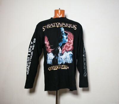 Vintage Star stratovarius destiny world tour 98 99 Longsleeve Shirt XL 