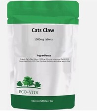 Comprimidos Garra de Gato 1000mg - Apoyo Inmunológico y Apoyo a la Salud Articular ECOVITS