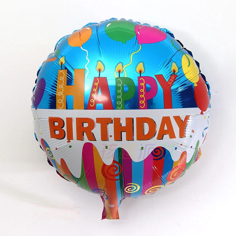 Happy Birthday Balloons Aluminum Foil Balloons Birthday Wedding Party Decoration - Image 3 of 4