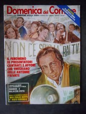 DOMENICA DEL CORRIERE 4 1980 MIKE BONGIORNO SALVADOR DALI PAOLO VILLAGGIO [JS10]