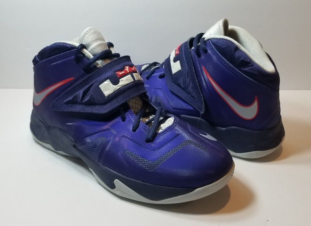 Nike Soldier 7 GS Lebron Basketball Shoe 599818-400 Deep  display picture 3