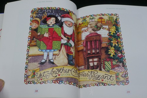 1999 MARY ENGELBREIT'S A VERY MARY CHRISTMAS, HC DJ BOOK, HOLIDAY ART COLLECTION - Picture 6 of 7