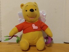 Winnie The Pooh 9" Valentine Cupid Angel Plush Disney Applause w/ Bow and Arrow