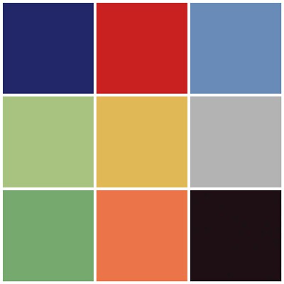 Fliese 20x20 cm rot blau schwarz bunt Patchwork Mosaik, Fliesenbruch frostfest