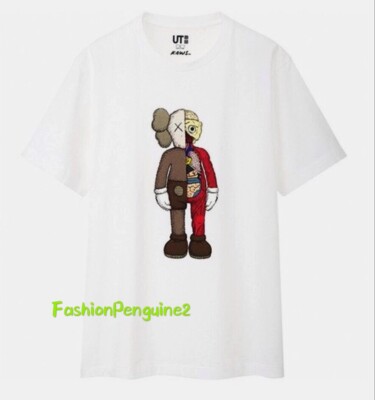   UNIQLO x KAWS Authentic FLAYED Sold Out, WHITE, US - Extra Small