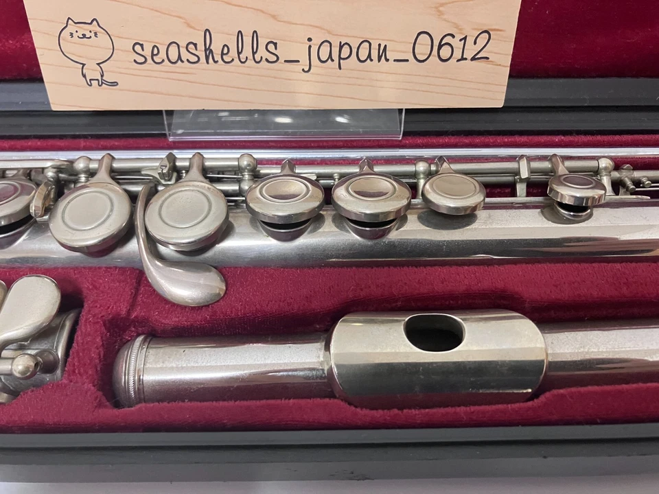 Концертная флейта YAMAHA YFL-211 II с серебряным покрытием с жестким корпусом музыкальный инструмент Япония - Изображение 3 из 4