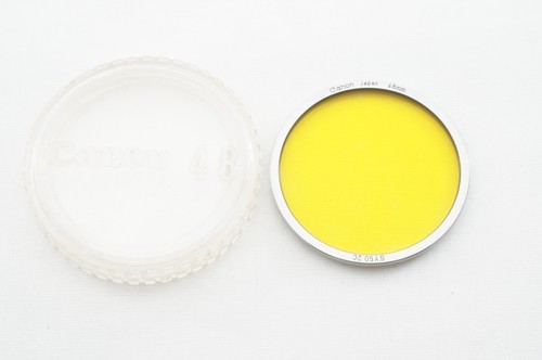 Genuine CANON 48mm SY50.2C Yellow Lens Filter For 50mm F1.4 Lens From JAPAN